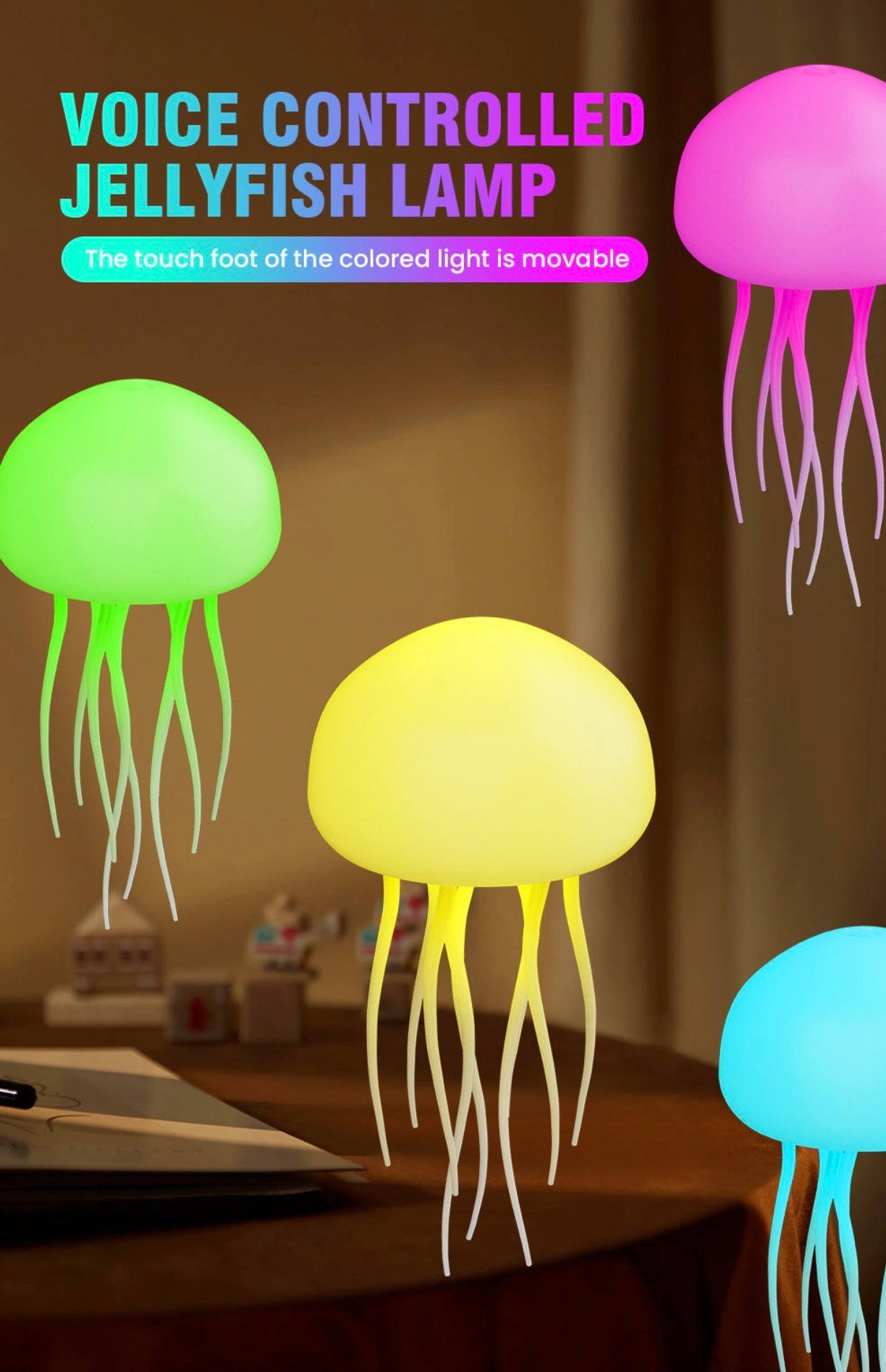 Cosmic Jelly Lamp