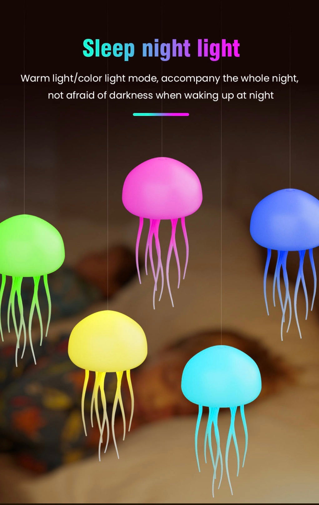 Cosmic Jelly Lamp