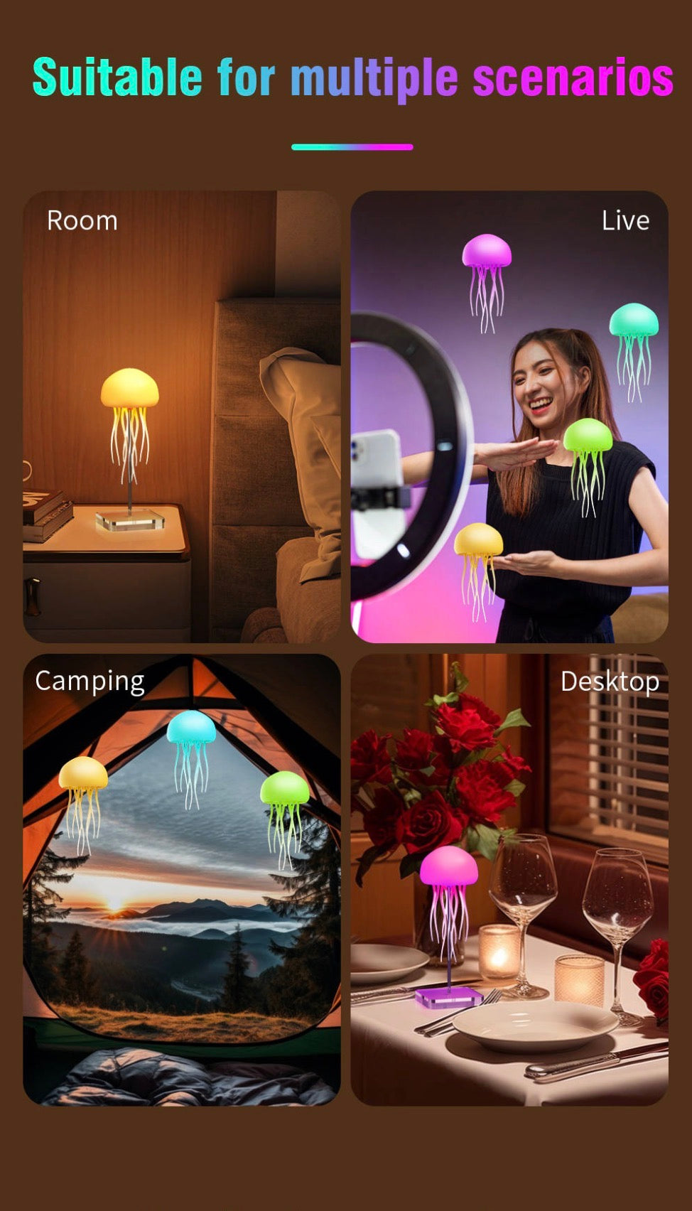 Cosmic Jelly Lamp