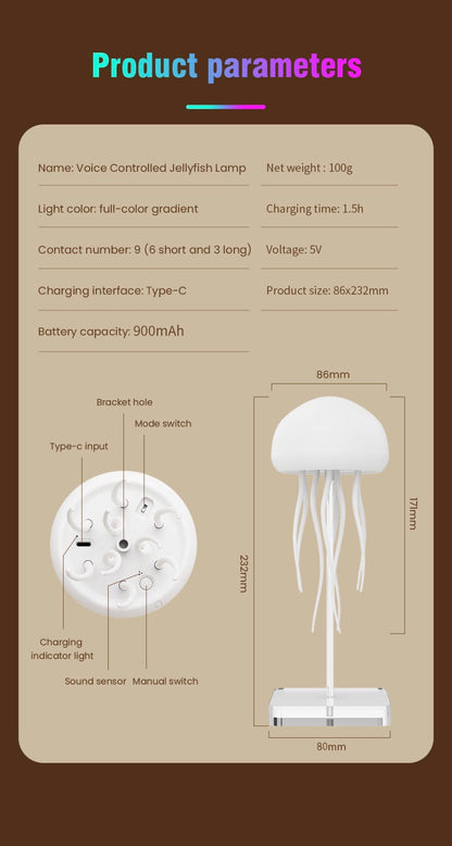 Cosmic Jelly Lamp